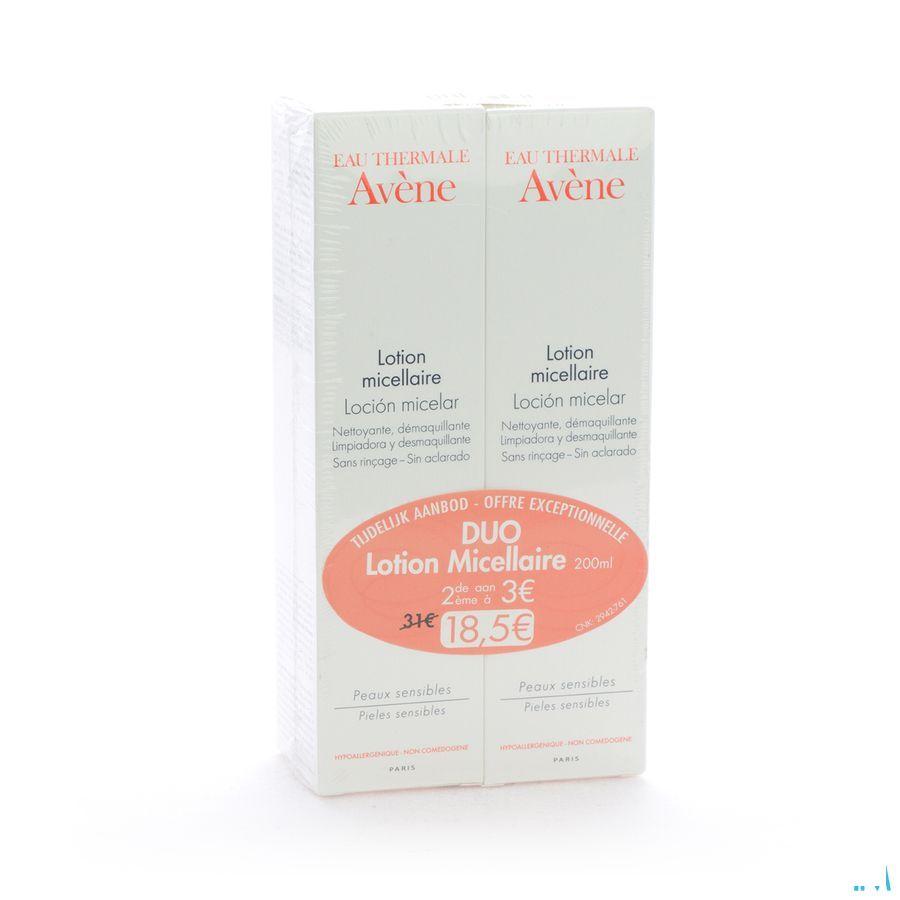 Avene Lotion Micellaire Duo 2x200 ml  -  Avene