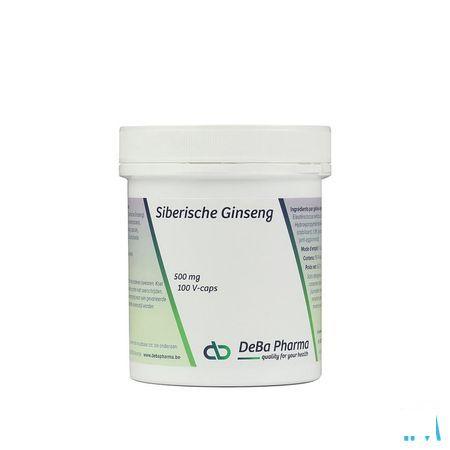 Siberian Ginseng Capsule 100x650 mg  -  Deba Pharma