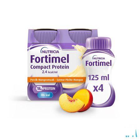 Fortimel Compact Protein 2.4Kcal Perz & Mang 4X125ml