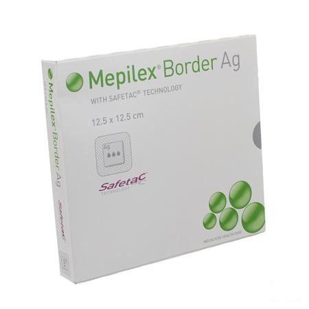 Mepilex Border Ag Verband Ster 12,5x12,5 5 395010  -  Molnlycke Healthcare