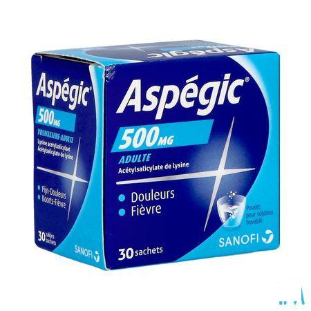 Aspegic 500 Pulv 30x 500 mg