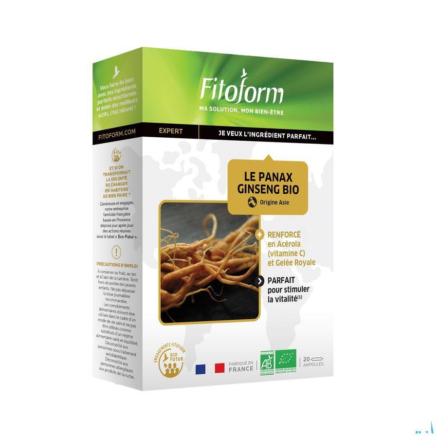Bio Ginseng Pana x Amp 20 Fitoform