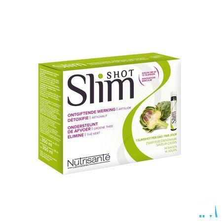 Slimshot Detox 14 Jours 14x25 ml  -  Nutrisante