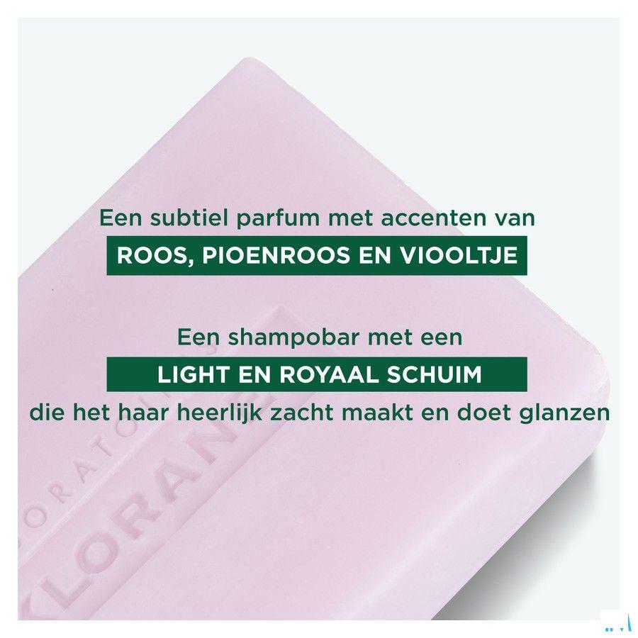 Klorane Capil. Shampoo Bar Pioenroos 80 gr