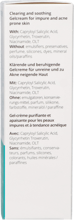 Zeitschild Derma System Clear Acne Sens.Gelcr.30 ml