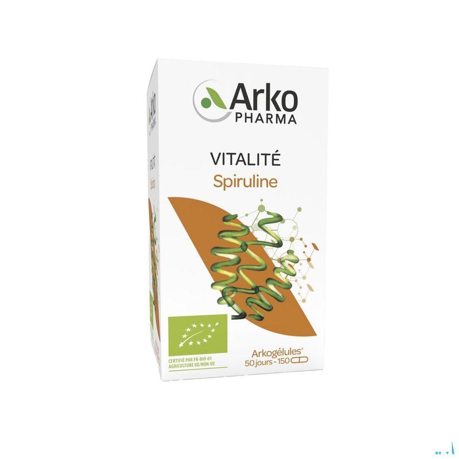 Arkocaps Spiruline Bio Capsule 150  -  Arkopharma