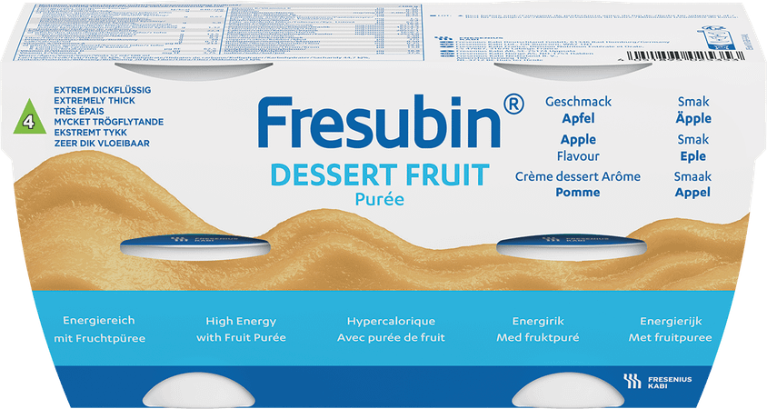 Fresubin Dessert Fruit 125 gr Pomme/appel  -  Fresenius