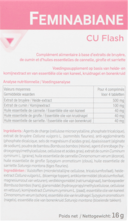 Feminabiane Cu Flash Tabl 20
