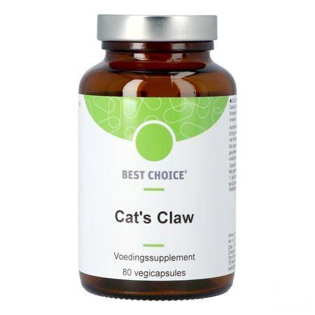 Best Choice Cats Claw 500 Capsule 80