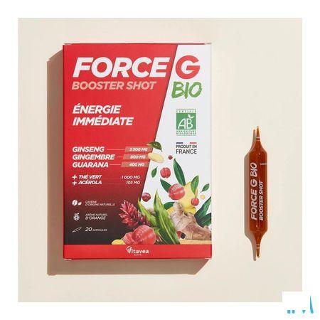 Force G Booster Shot Bio Ampullen 20  -  Nutrisante