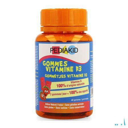 Pediakid Gummies Vitaminen D3 Gommetjes 68