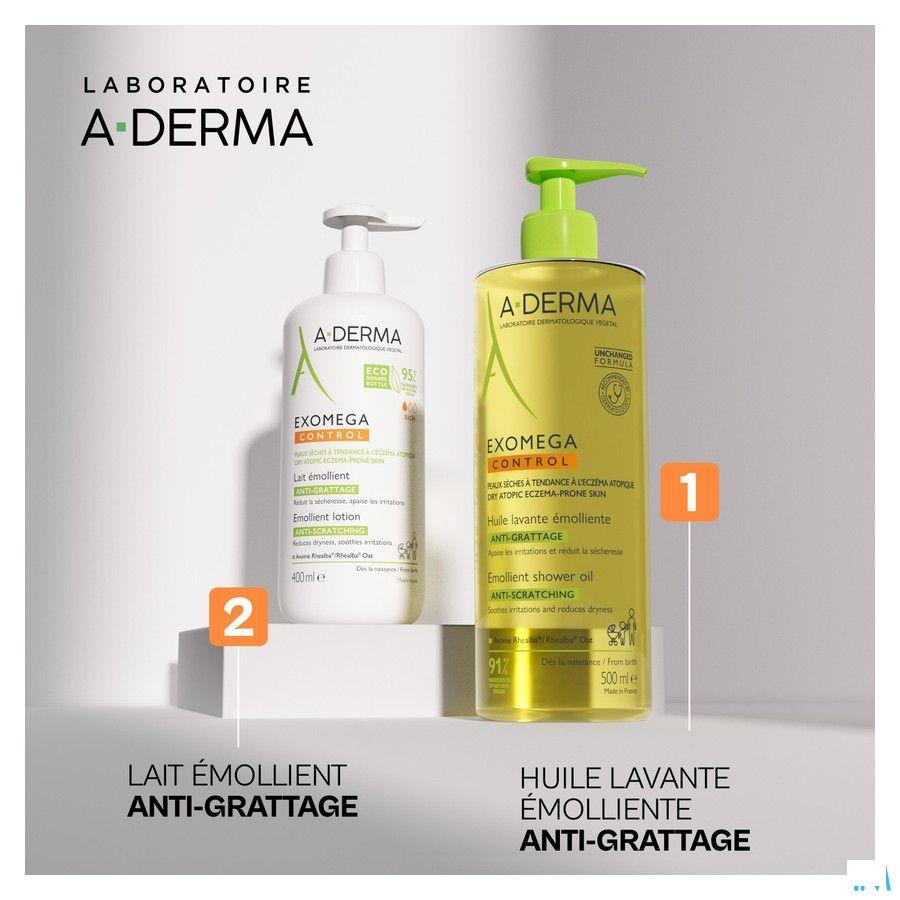 Aderma Exomega Control Lait Emollient 400 ml  -  Aderma