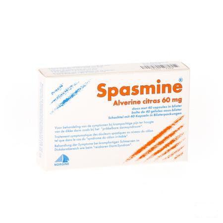 Spasmine Capsule 40 X 60 mg