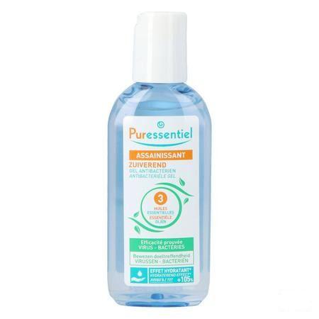 Puressentiel Anti bacter.gel Hydro Alc.3 Huile Essentielle 80 ml  -  Puressentiel