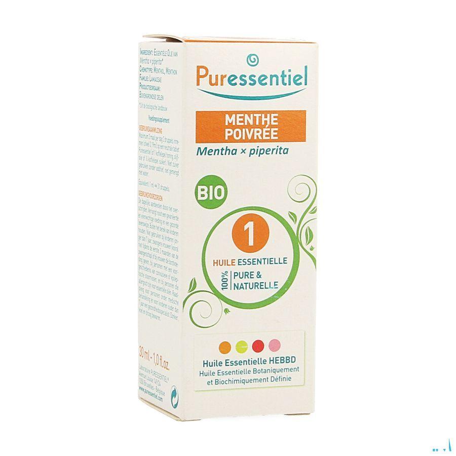 Puressentiel He Menthe Poivree Bio Huile Essentielle 30 ml  -  Puressentiel