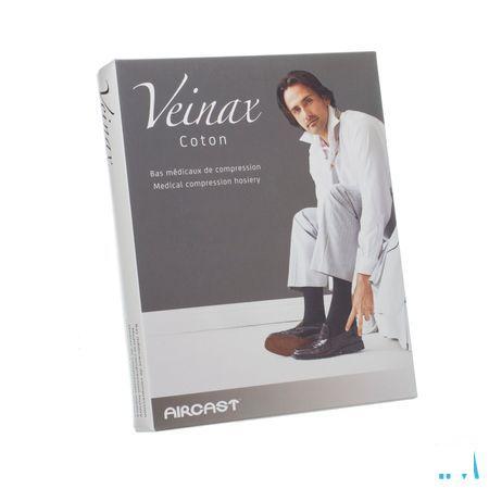 Veinax Chausset.homme Coton 2 Long Bl.marine 3