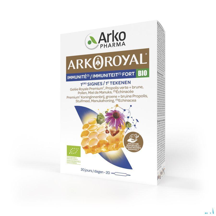 Arkoroyal Immuniteit Forte Bio Ampullen 20x10 ml  -  Arkopharma