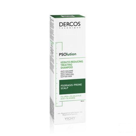 Vichy Dercos Psolution Shampoo Keratoreduc. 200 ml  -  Vichy