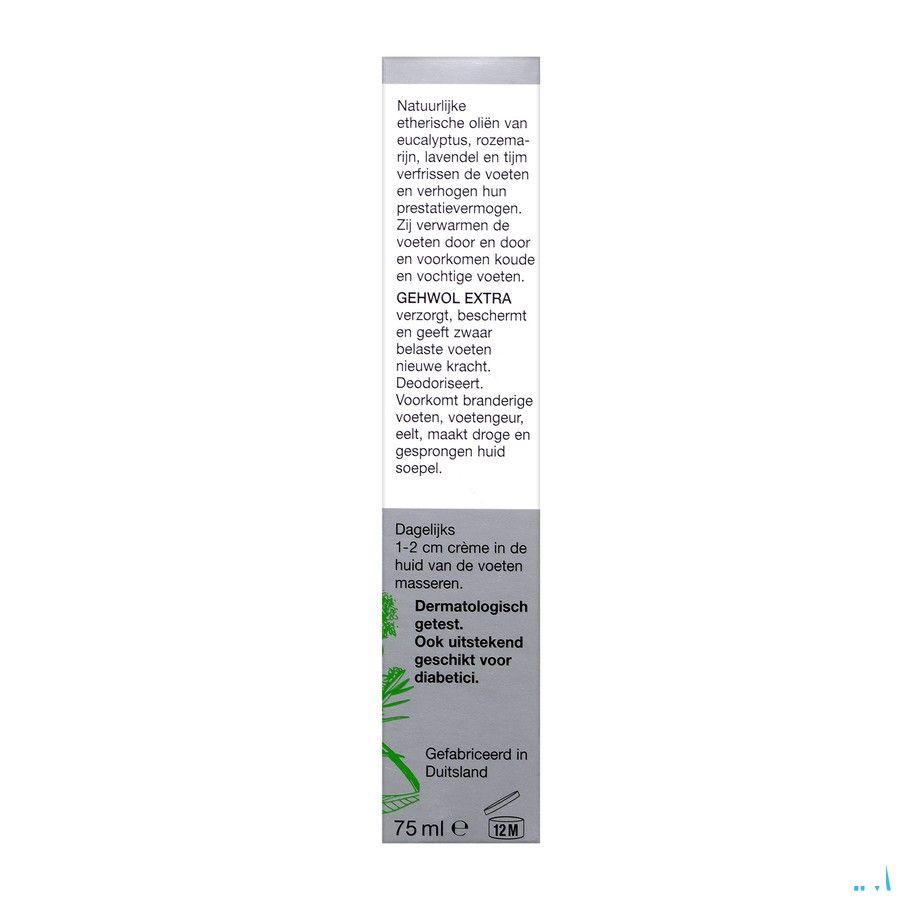 Gehwol Creme Voeten Extra 75 ml  -  Mannavita