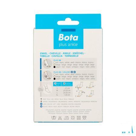 Bota Plus Enkelstuk+Velcro Zwart L 23-25Cm