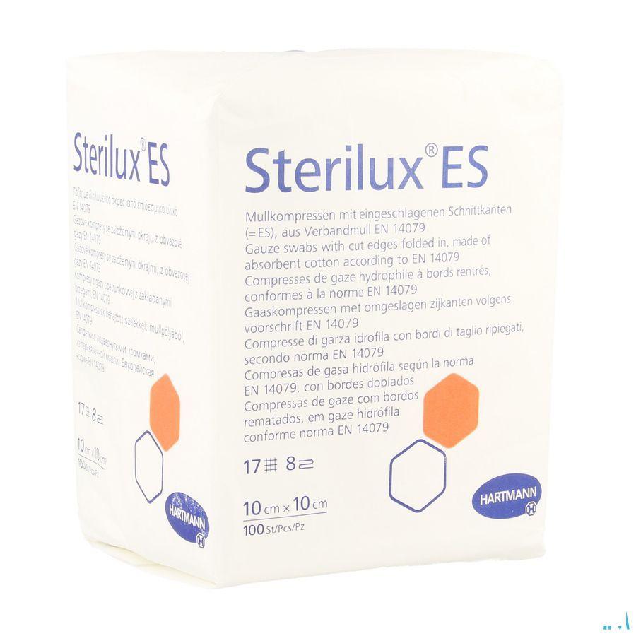 Sterilux Es 10x10cm 8l.nst. 100 P/s  -  Hartmann