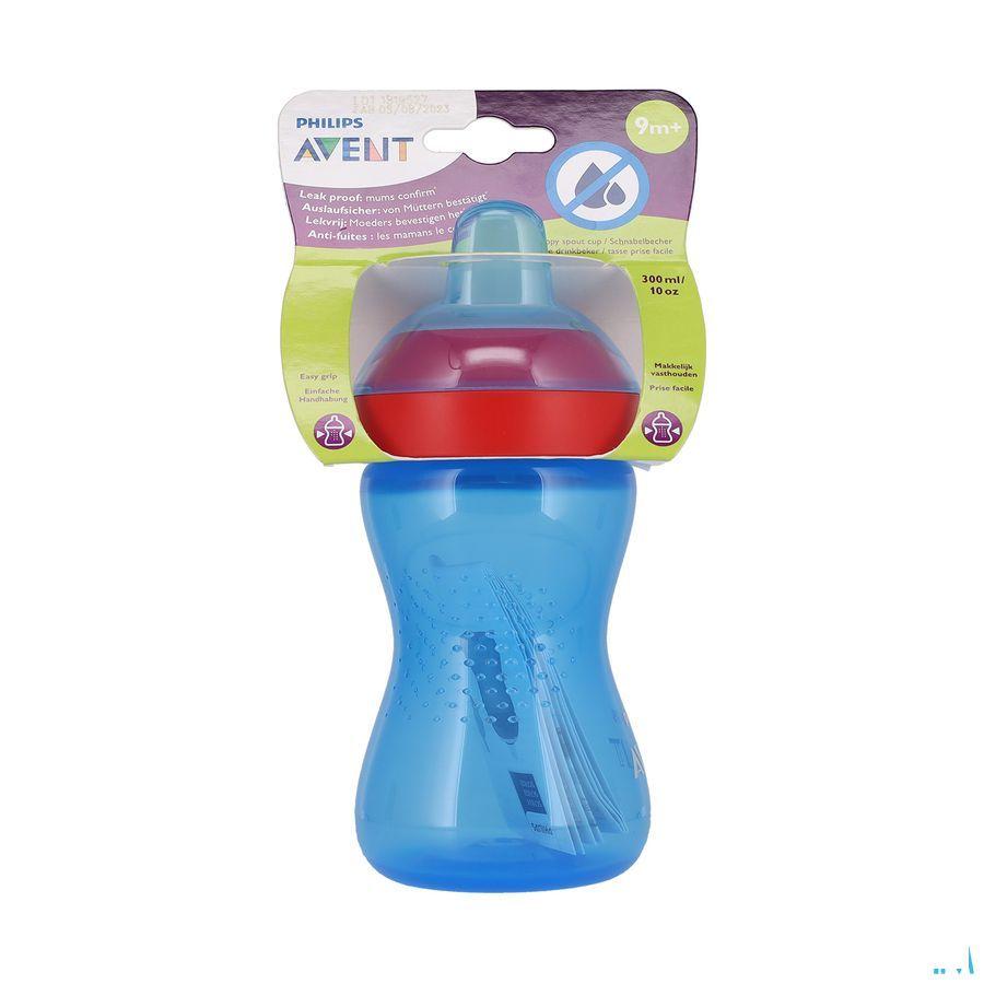 Philips Avent Drinkbeker Zachte Tuit 300  ml Blauw  -  Bomedys