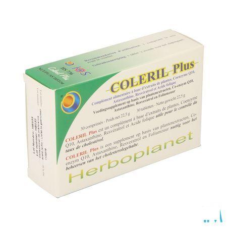 Coleril Plus Tabletten 30x22,5 gr  -  Herboplanet