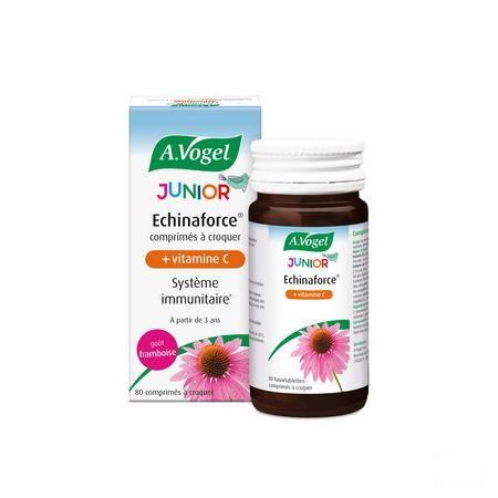 Vogel Echinaforce Junior+Vit C Framboise Tabl 80  -  A.vogel