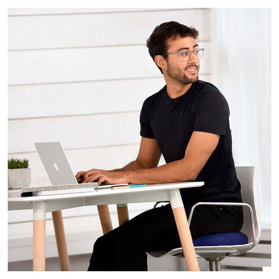 Sissel Sitfit Balanskussen Diam.36cm Blauw  -  Sissel