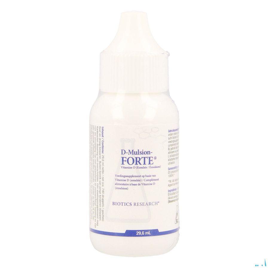 Biotics D-Mulsion Forte (Vitamine D) 29.6 ml  -  Energetica Natura