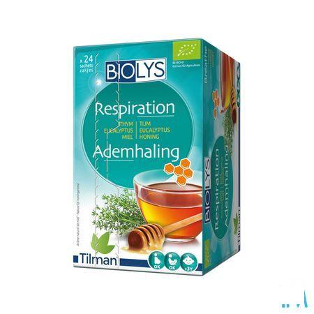 Biolys Tijm Eucalyptus Honing Zakje 24  -  Tilman