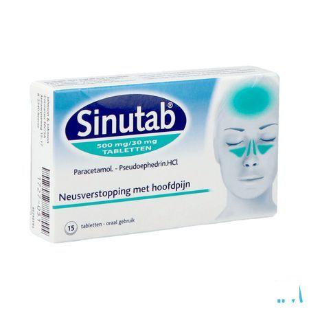 Sinutab 500/30 mg Tabletten 15
