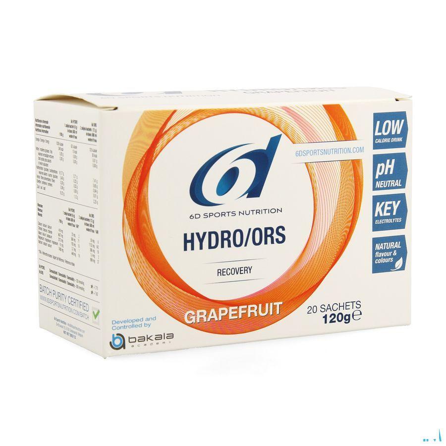 6d Sixd Hydro Ors Grapefruit Zakjes 20