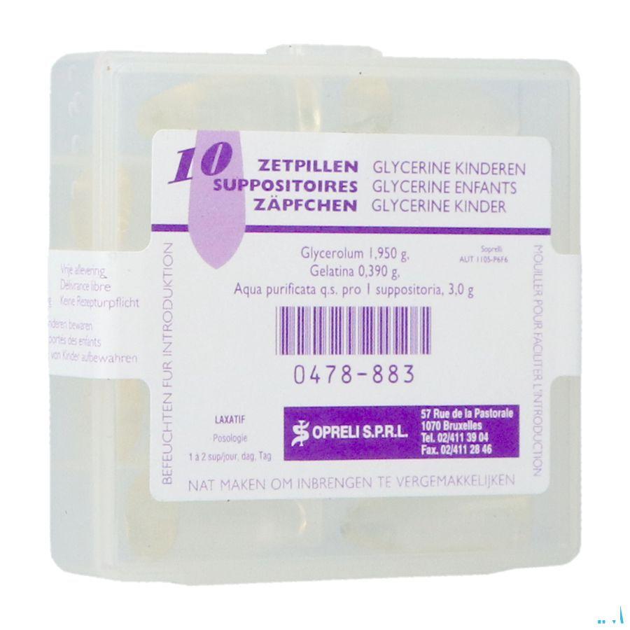 Glycerine Sopreli Suppo Inf 10  -  Infinity Pharma