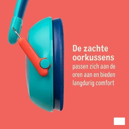 3M Kids Plus Gehoorbesch. Oorkap Kind Groenblauw