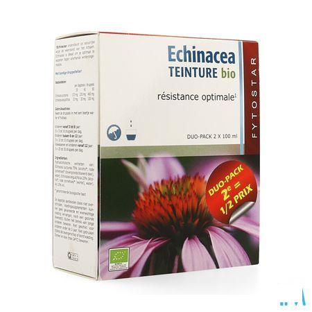 Fytostar Echinacea Tinktuur Bio Duo2x100 ml  -  Ocebio