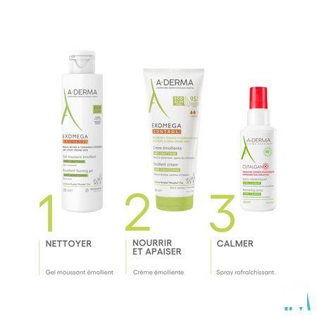 Aderma Exomega Control Emol. Schuimende Gel 200 ml  -  Aderma Benelux