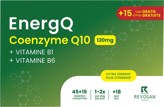 Coenzyme Q10 120Mg Tabl 45+15 Gratuit Revogan
