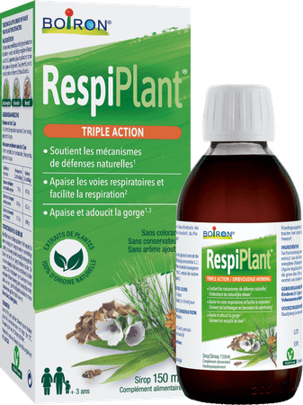 Respiplant Sirop Nez & Gorge Defens.Nat.150 ml Boiron