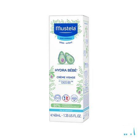 Mustela Baby Hydra Gelaatscreme Tube 40 ml