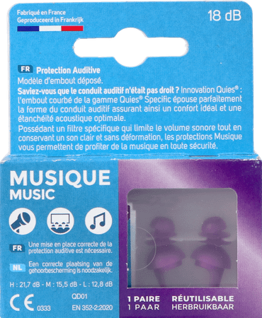 Quies Protection Aitive Specific Musique