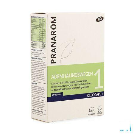 OleoCapsule + Bio 1 Ademhalingswegen Capsule 30  -  Pranarom