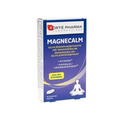 Magnecalm Glycerophosphate Magnesium Comprimes 40  -  Forte Pharma