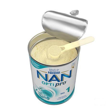 Nan Optipro 1 0-6m Lait Poudre 800 gr  -  Nestle