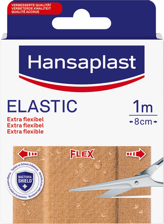 Hansaplast Elastic 1mx8cm 2668  -  Beiersdorf