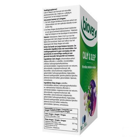 Biover Calm & Sleep Comp 2X15  -  Perrigo