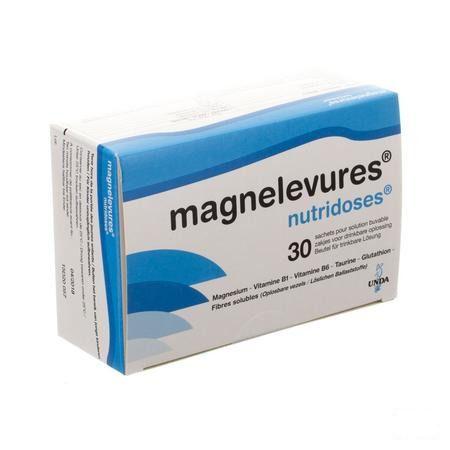 Magnelevures Nutridoses Poeder Drinkb.opl Zakje 30  -  Unda - Boiron