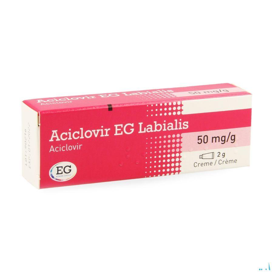 Aciclovir EG Labialis Creme 2gr  -  EG