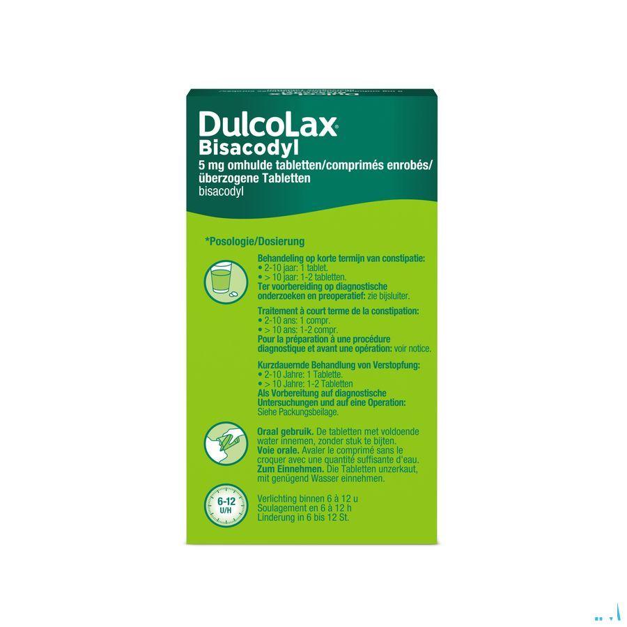 Dulcolax Bisacodyl Dragee 40x 5 mg