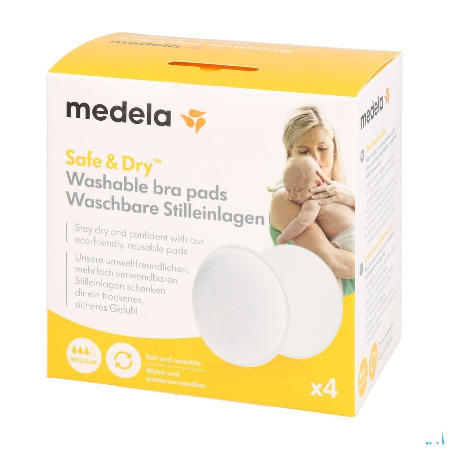 Medela Zoogkompres Wasbaar 4  -  Medela
